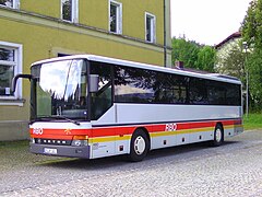 DB Ostbayernbus in altem RBO-Design in Bayerisch Eisenstein (2009)