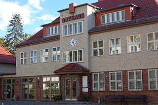 <span class="mw-page-title-main">Glienicke/Nordbahn</span> Municipality in Brandenburg, Germany