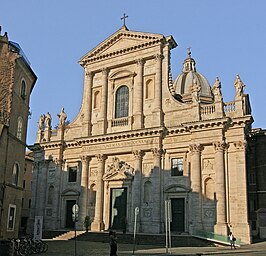 Façade van de San Giovanni dei Fiorentini