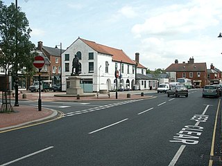 <span class="mw-page-title-main">Spilsby</span> Market town and civil parish in Lincolnshire, England