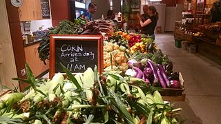 Corn for sale at Stillman's Farm booth