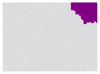 <span class="mw-page-title-main">Wyoming's 1st State Senate district</span> American legislative district