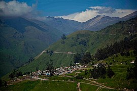 Vista panorámica de Ayavirí, Yauyos