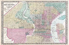 Mitchell map, 1876