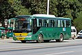 北京大興公交的宇通E10系列公路新能源客車