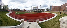 Audrey J. Walton Stadium overlooking the Northeast corner AJWStadiumNE.jpg