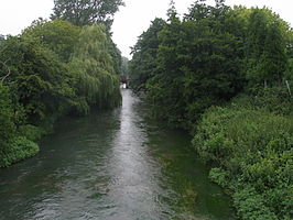 De middenloop van de Aa bij Wizernes