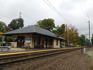 <span class="mw-page-title-main">Basking Ridge station</span> NJ Transit rail station