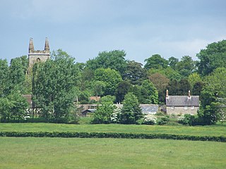 <span class="mw-page-title-main">Canons Ashby</span> Human settlement in England