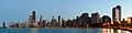 Chicago from North Avenue Beach June 2015 panorama 2