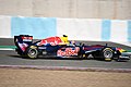 Webber testing at Jerez, February