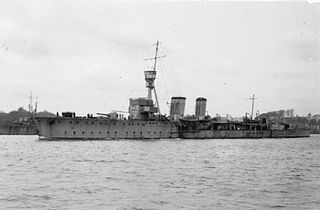 HMS <i>Constance</i> (1915) Royal Navy C-class light cruiser