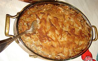 <span class="mw-page-title-main">Jansson's temptation</span> Swedish potato casserole