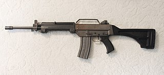 <span class="mw-page-title-main">Leader Dynamics Series T2 MK5</span> Assault rifle