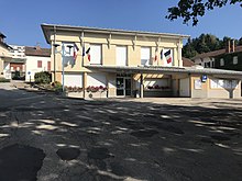 Ang Town Hall sa Lavans-Lès-Saint-Santos