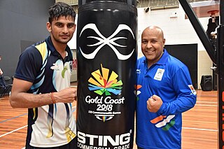 <span class="mw-page-title-main">Manish Kaushik (boxer)</span> Indian boxer