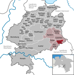 Messenkamp – Mappa