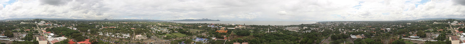 Panorama van Managua