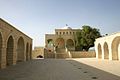 An outer view of the Druze shrine of Prophet Job in Niha village, Lebanon: Both religions venerate Job