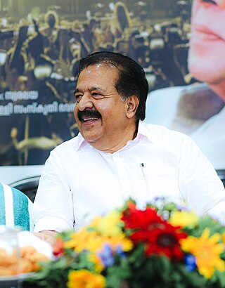 <span class="mw-page-title-main">Ramesh Chennithala</span> Indian politician (born 1956)