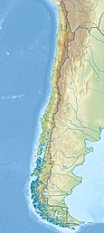 Location of Calafquén Lake in Chile.