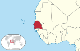 Senegambia - Localizzazione