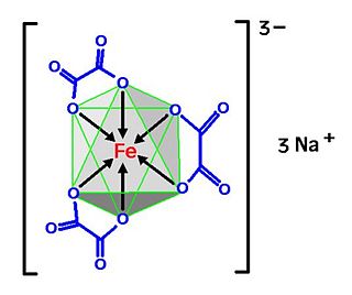 <span class="mw-page-title-main">Sodium ferrioxalate</span> Chemical compound