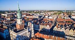 Skyline of Poznań