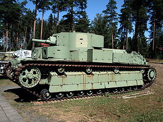 <span class="mw-page-title-main">T-28 (medium tank)</span> Soviet medium tank