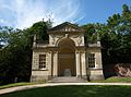 18th-century Blenheim Pavilion - one of the oldest garden buildings at Cliveden.