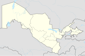 Uchkoʻprik is located in Uzbekistan