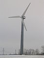 Wind turbine in Skåne, Sweden.