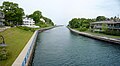 Pine River through downtown Charlevoix