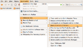 Bookmarks menu in Firefox