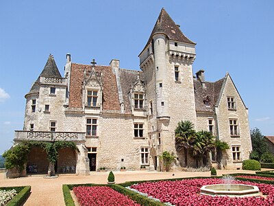 Château des Millandes, on Joséphine Baker va viure des del 1937 fins al 1969