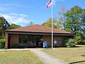 The post office in Clayton (ZIP code: 36016)