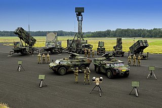 <span class="mw-page-title-main">Anti-aircraft warfare</span> Measures to combat enemy aerial forces