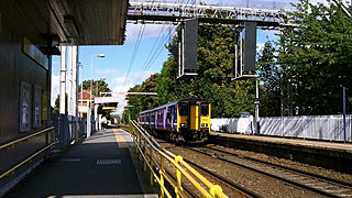 <span class="mw-page-title-main">Navigation Road station</span> Railway station in Greater Manchester, England