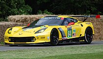 The Chevrolet Corvette C7.R at the 2016 Goodwood Festival of Speed