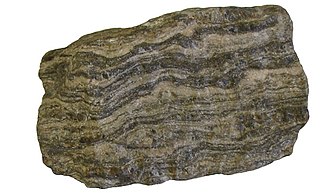 <span class="mw-page-title-main">Gneiss</span> Common high-grade metamorphic rock