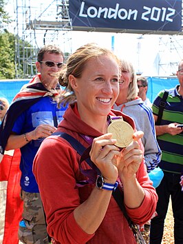 Glover tijdens de Olympische Zomerspelen 2012