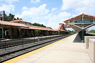 <span class="mw-page-title-main">Hollywood station (Florida)</span> Train station in Florida, United States