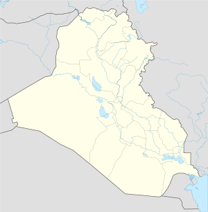 ئاکرێ ل سەر نەخشەیا Iراق نیشان ددە