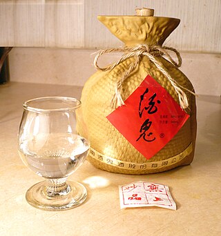 <i>Baijiu</i> Distilled alcoholic beverage from China