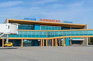 <span class="mw-page-title-main">Kokshetau Airport</span> International airport serving Kokshetau, Kazakhstan