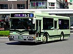 京都市交通局 京都200か1384 いすゞ PJ-LV234L1 西工 B-I 96MC