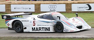 <span class="mw-page-title-main">Lancia LC2</span> Series of racing cars by Italian automobile manufacturer Lancia