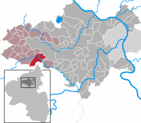 Poziția localității Monreal