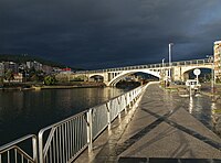 Ponte e paseo marítimo de Pontevedra