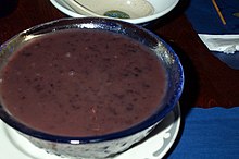 Malaysian pulut hitam
in a restaurant Pulut hitang.jpg